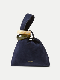 Veronica Beard Suede Swing Clutch