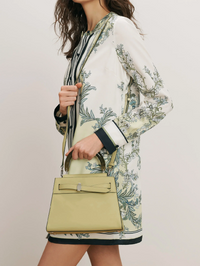 Veronica Beard Dash Top-Handle Bag