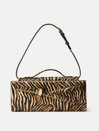 Ziger Veronica Beard Dash Clutch in Tan Multi