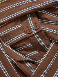 VERONICA BEARD Carraway Wide-Leg Pant in DARK MOCHA – Image 6