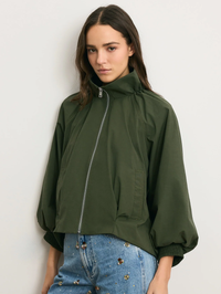 Circe Bubble Jacket by VERONICA BEARD-ARMY-AMY Atelier