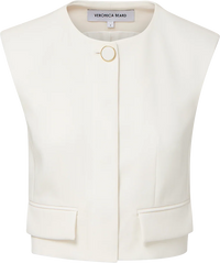 Cliffwood Cropped Vest by VERONICA BEARD - View 6