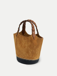 VERONICA BEARD COLORBLOCK ANCHOR BAG IN ACORN MULTI – Image 4
