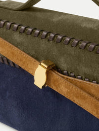 VERONICA BEARD COLORBLOCK DASH BAG IN CYPRESS MULTI – Image 3