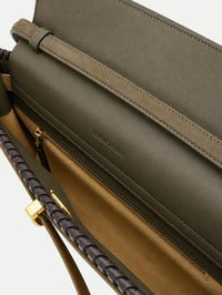 VERONICA BEARD COLORBLOCK DASH BAG IN CYPRESS MULTI – Image 4