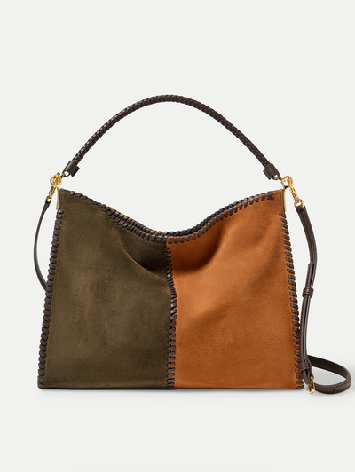 Colorblock Vida Bag in Cypress Multi