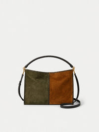 VERONICA BEARD COLORBLOCK VIDA BAG IN CYPRESS MULTI – Image 1
