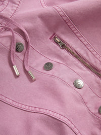 VERONICA BEARD CUNNINGHAM PULLOVER IN ORCHID HAZE - 3