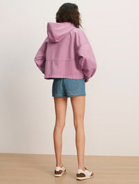 VERONICA BEARD CUNNINGHAM PULLOVER IN ORCHID HAZE - 4