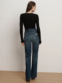 Dylan Straight-Leg Jean in City Lights by VERONICA BEARD - View 2