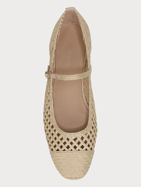 Ellie Raffia Mary Jane Flat by VERONICA BEARD - View 2
