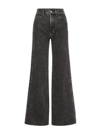 VERONICA BEARD GRANT HIGH RISE WIDE LEG JEAN IN TORNADO – Image 7
