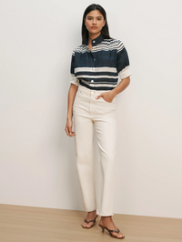 Hollandale Button-Down Shirt by VERONICA BEARD - View 4