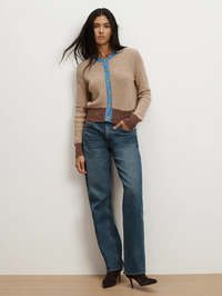 Ibra Merino Wool-Blend Cardigan by VERONICA BEARD - View 4