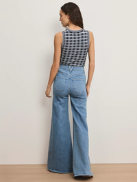 Jerrel Cropped Knit Tank Top by VERONICA BEARD - View 4