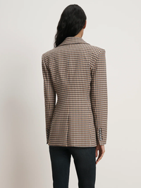Livvy Houndstooth Dickey Jacket by VERONICA BEARD - View 3