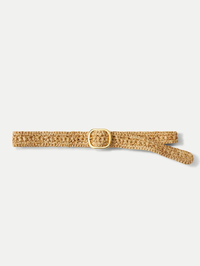 Loop Raffia Belt by VERONICA BEARD - View 3