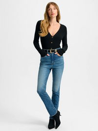 Lydia Ultra-Slim Jean in City Blast by VERONICA BEARD - View 6