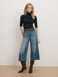 VERONICA BEARD Marlowe Jean With Patch Pockets in Memory Lane – Image 1