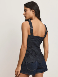 Mirielle Eyelet Tank Top by VERONICA BEARD - View 3