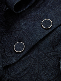 Mirielle Eyelet Tank Top by VERONICA BEARD - View 4