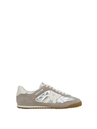 VERONICA BEARD Natalia Sneaker in Silver/Grey – Image 1