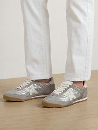 VERONICA BEARD Natalia Sneaker in Silver/Grey – Image 2