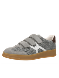 Reagan Herringbone Velcro Sneaker by VERONICA BEARD - View 6