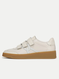 Reagan Velcro Sneaker in Parchment by VERONICA BEARD-PARCHMENT-AMY Atelier