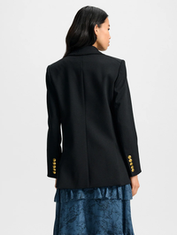 Rhys Wool Dickey Jacket by VERONICA BEARD - View 3