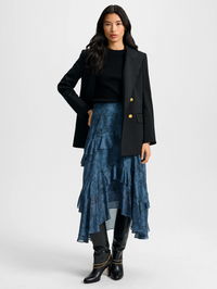 Rhys Wool Dickey Jacket by VERONICA BEARD - View 5