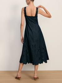 Rosaura Eyelet Midi Dress by VERONICA BEARD - View 3