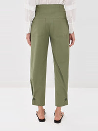 VERONICA BEARD Stapleton Pant in Stone Army in Stone Army – Image 3