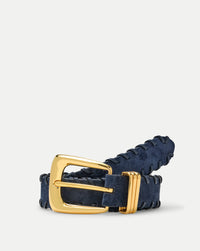 SUEDE WHIPSTITCH ARCH BELT