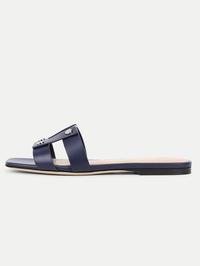 Via Slide Sandal in Navy by VERONICA BEARD-NAVY-AMY Atelier