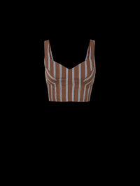 VERONICA BEARD Vonette Tank Top in DARK MOCHA – Image 6
