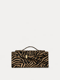 VERONICA BEARD Ziger Veronica Beard Dash Clutch in Tan Multi – Image 1