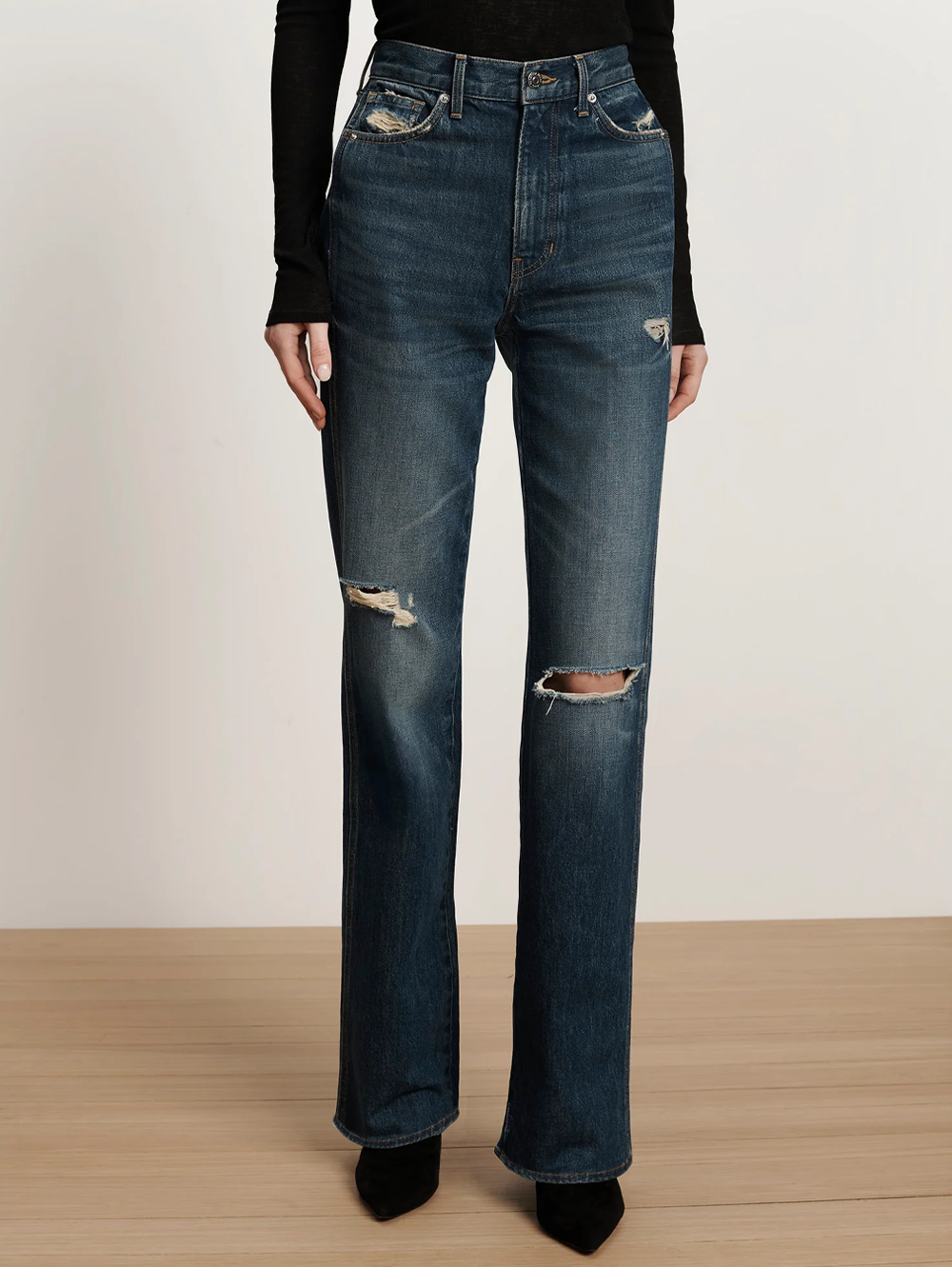 Dylan Straight-Leg Jean in City Lights