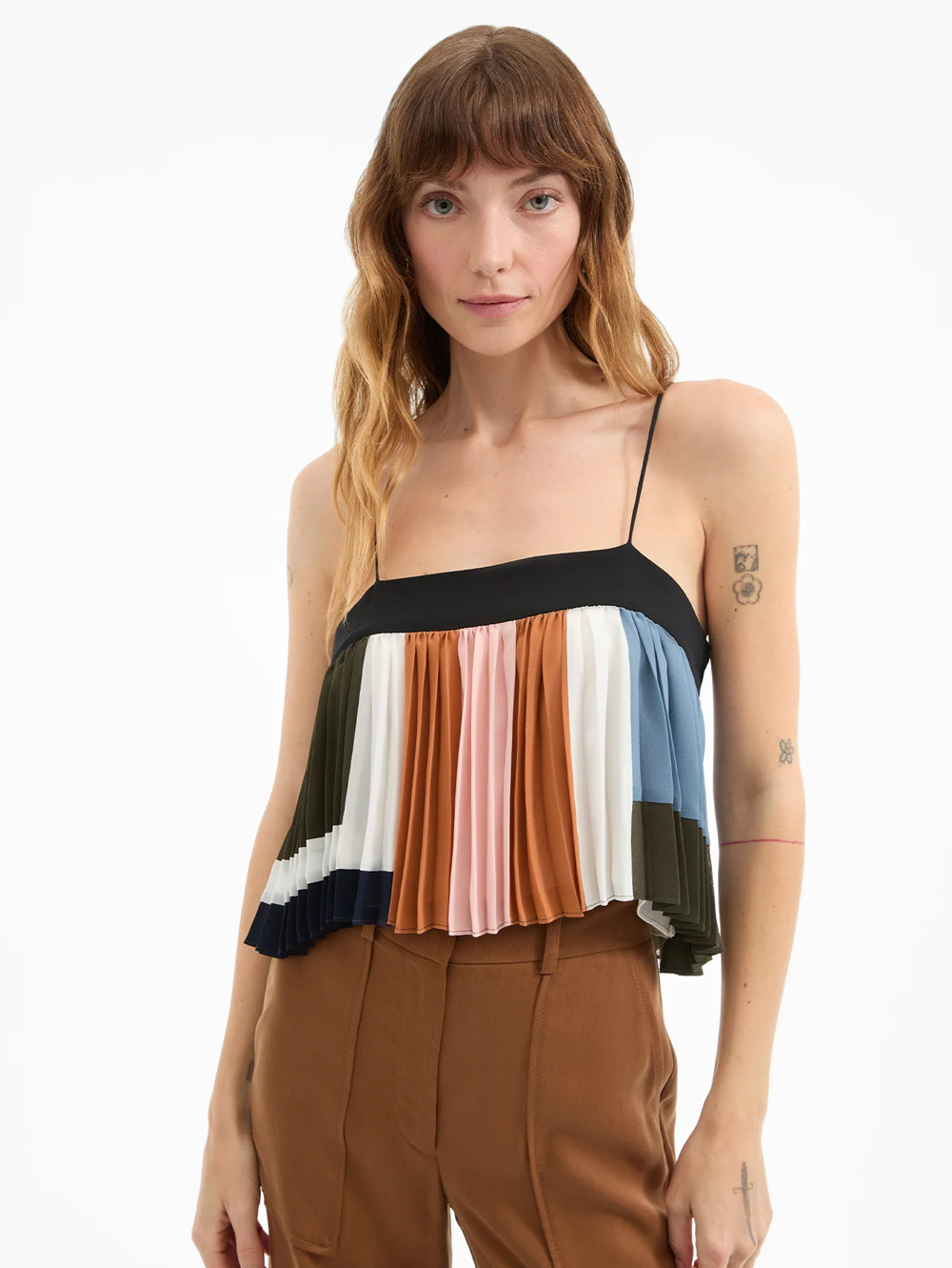 Janie Pleated Blouse