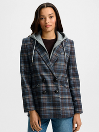 Oria Plaid Dickey Jacket