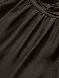 Alyssa Silk Turtleneck Blouse