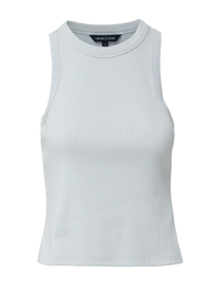 Cropped Jordyn Tank in River Mist
