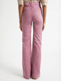 Crosbie High Waist Wide Leg Pants in Orchid Haze