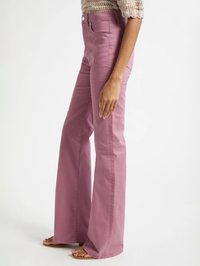Crosbie High Waist Wide Leg Pants in Orchid Haze