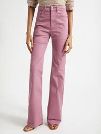 Crosbie High Waist Wide Leg Pants in Orchid Haze