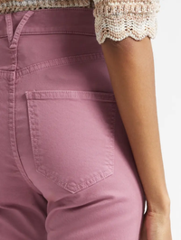 Crosbie High Waist Wide Leg Pants in Orchid Haze