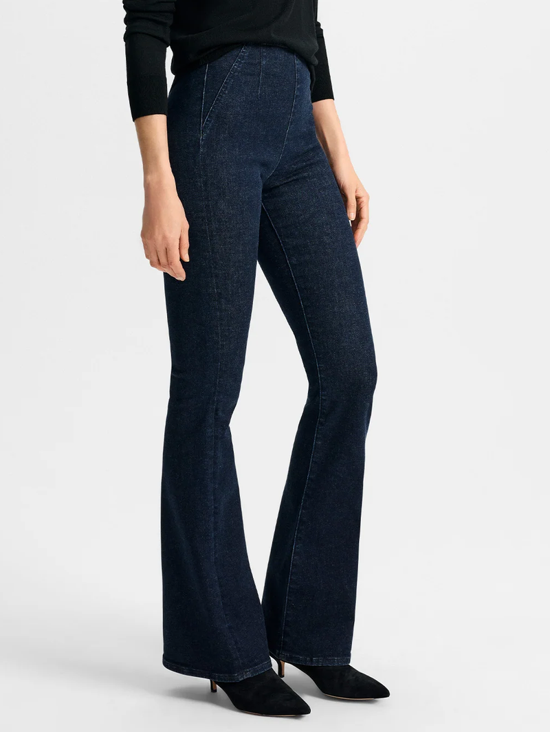Beverly Off-Duty Skinny-Flare Jean