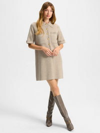Madden Merino Wool Mini Shirtdress