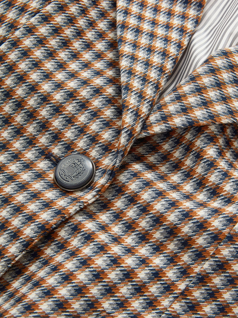 Livvy Houndstooth Dickey Jacket