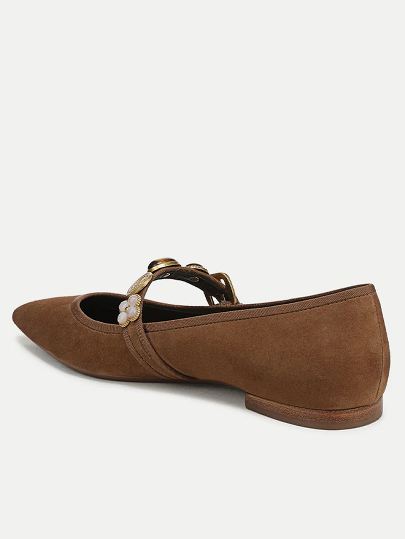 Selene Embellished Flat